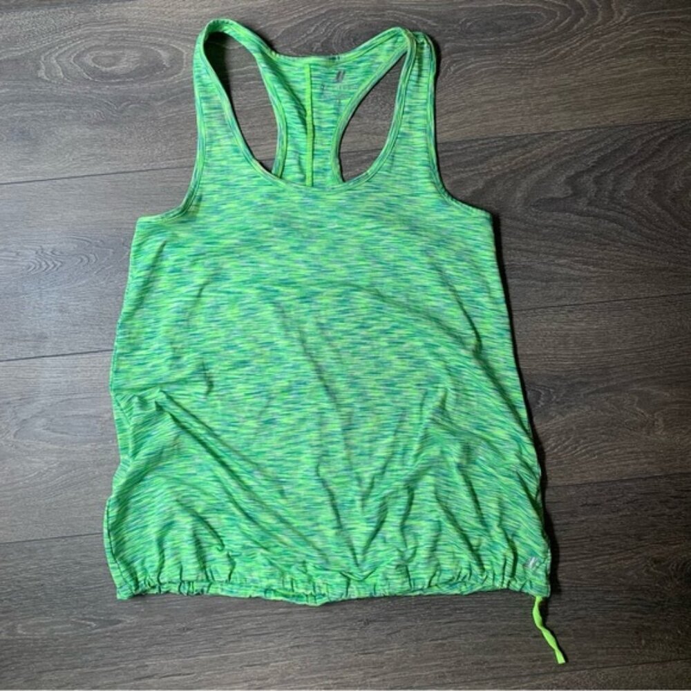 Joe Fresh Womens Tank Top Green Small Workout Gym Activewear Running Tennis Golf
